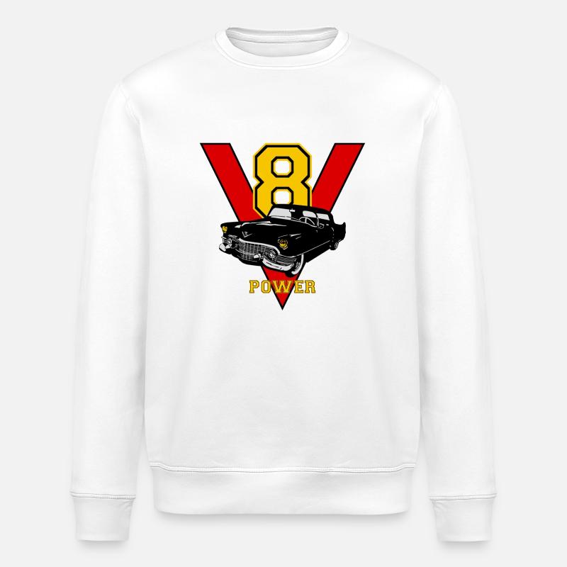 v8 - Sweat bio ROLLER Stanley/Stella Unisexe - blanc