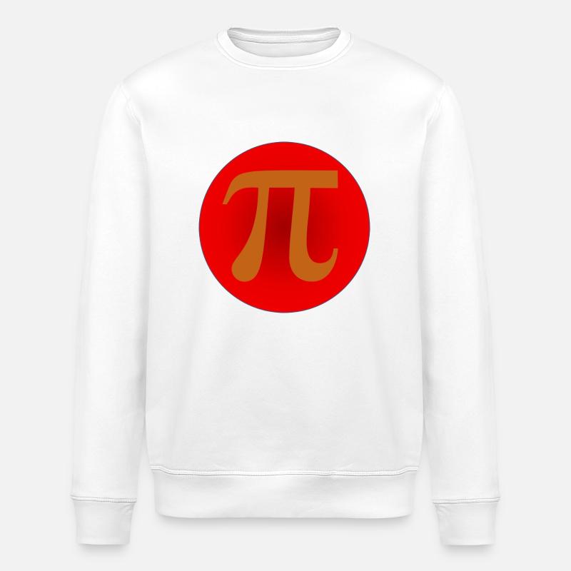 Pi-Symbol - Stanley/Stella Unisex Bio-Sweatshirt ROLLER - Weiß