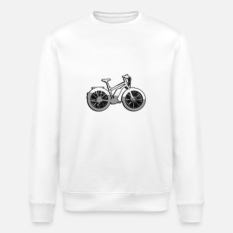 Vélo électrique - Sweat bio ROLLER Stanley/Stella Unisexe - blanc