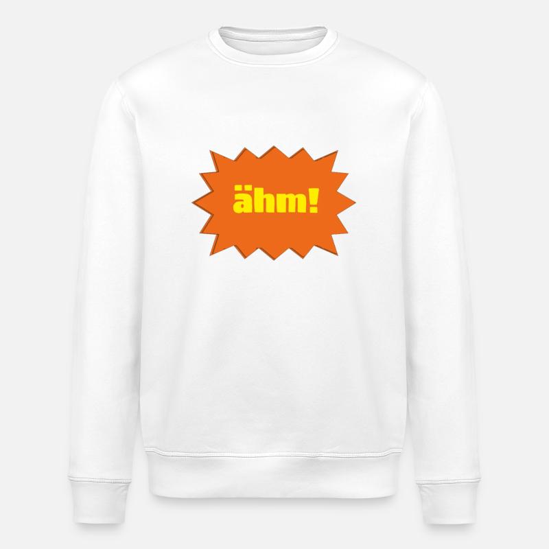 ähm - Stanley/Stella Unisex Bio-Sweatshirt ROLLER - Weiß