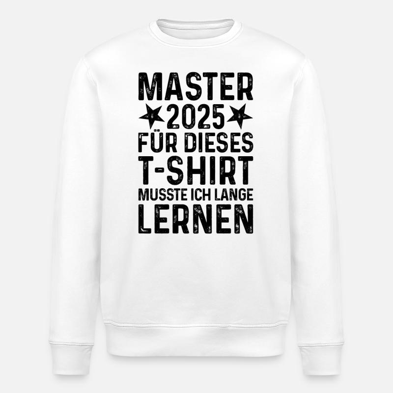 Master 2025 - Stanley/Stella Unisex Bio-Sweatshirt ROLLER - Weiß
