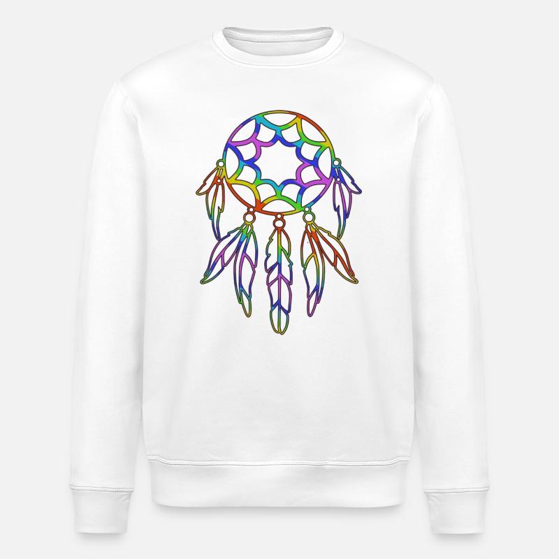 Conception du capteur de rêves - Sweat bio ROLLER Stanley/Stella Unisexe - blanc