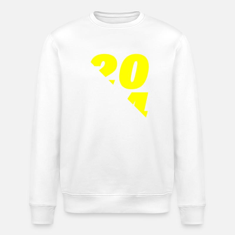 Année 2024 - Sweat bio ROLLER Stanley/Stella Unisexe - blanc