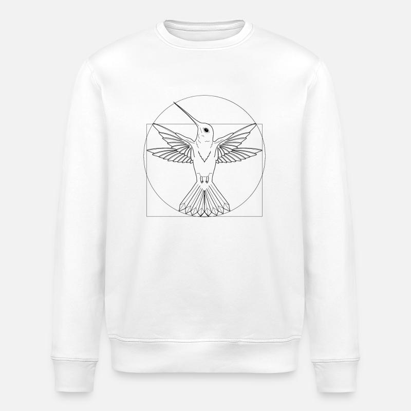 Colibri - Sweat bio ROLLER Stanley/Stella Unisexe - blanc
