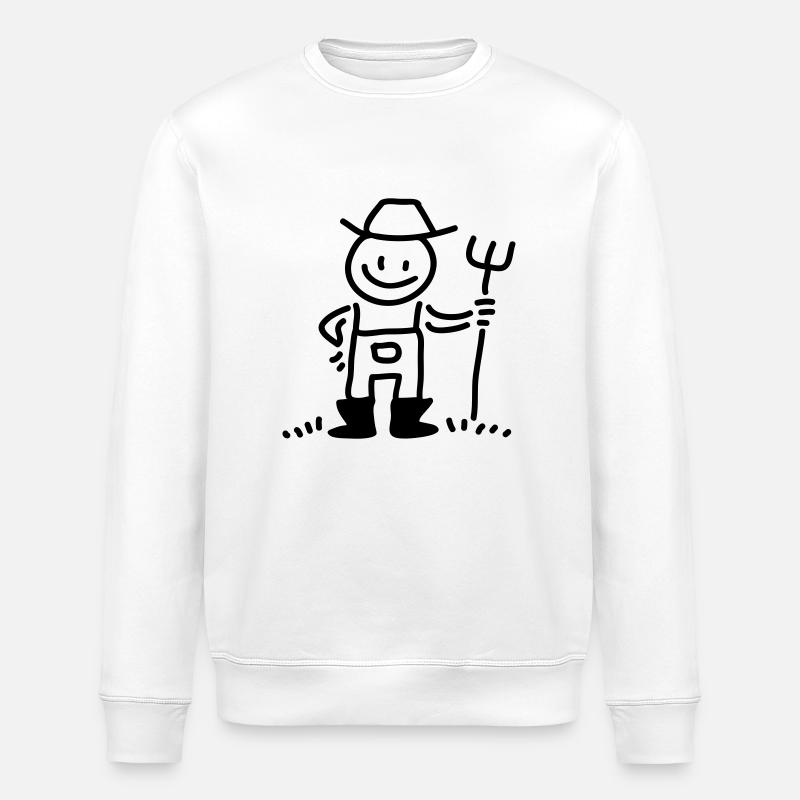 Bauer - Line - Stanley/Stella Unisex Bio-Sweatshirt ROLLER - Weiß
