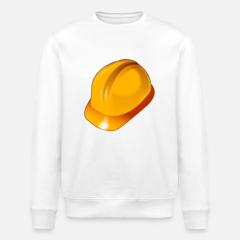 bau18 - Stanley/Stella Unisex Bio-Sweatshirt ROLLER - Weiß
