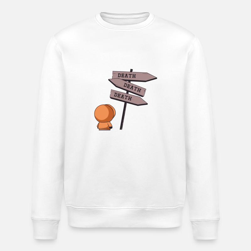 Deathtiny - Sweat bio ROLLER Stanley/Stella Unisexe - blanc