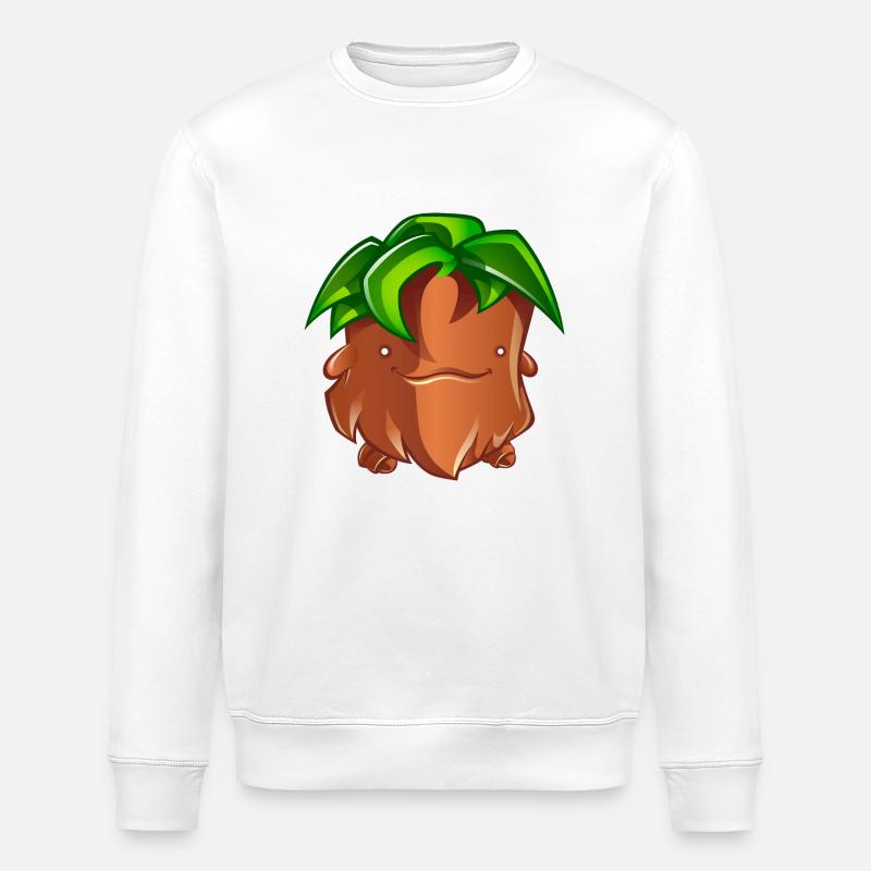 Torfac die Palme - Stanley/Stella Unisex Bio-Sweatshirt ROLLER - Weiß
