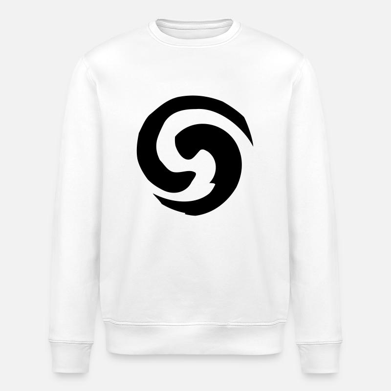 Tourbillon - Sweat bio ROLLER Stanley/Stella Unisexe - blanc