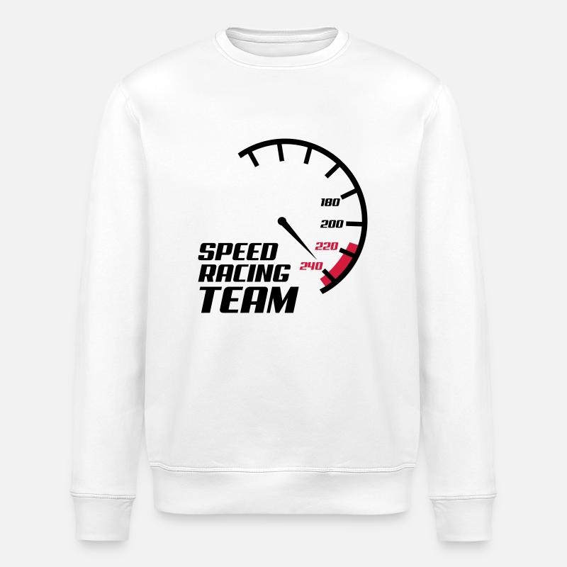 tacho2 - Stanley/Stella ROLLER Unisex Organic Sweatshirt - white