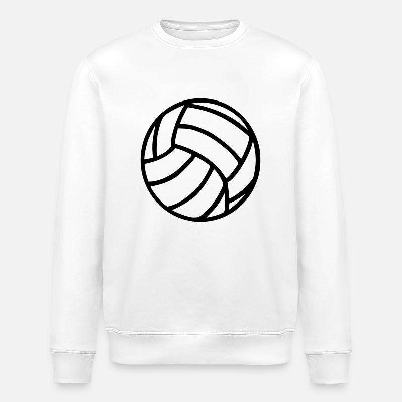 Volleyball - Sweat bio ROLLER Stanley/Stella Unisexe - blanc