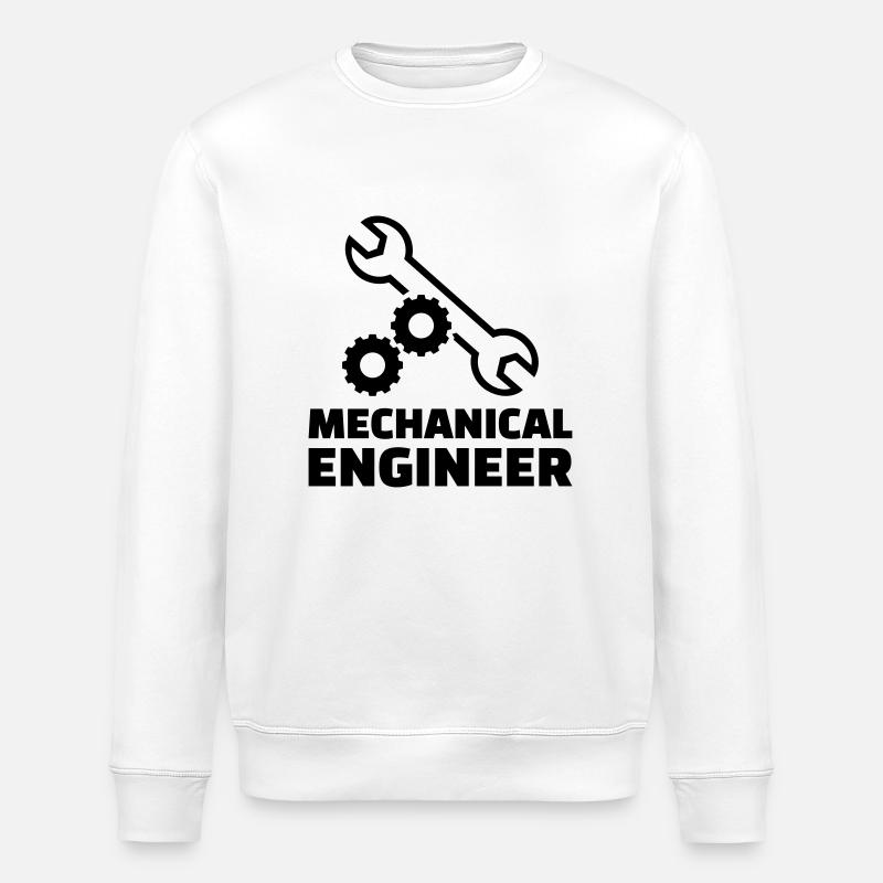 Maschinenbauer - Stanley/Stella Unisex Bio-Sweatshirt ROLLER - Weiß