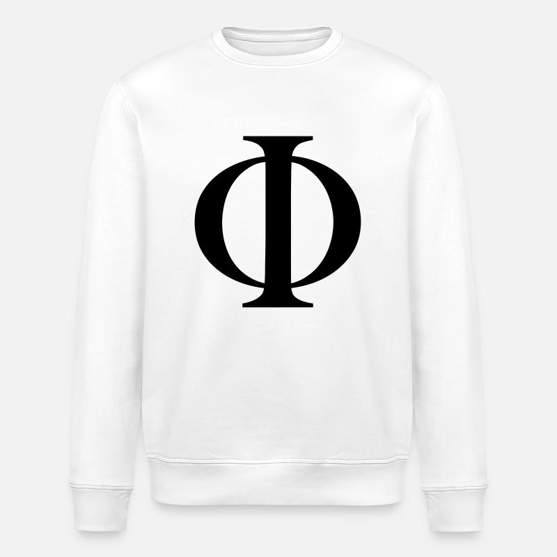 phi - Stanley/Stella ROLLER Unisex Organic Sweatshirt - white