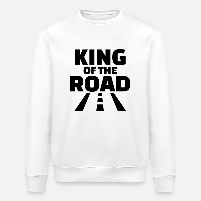 Trucker - Sweat bio ROLLER Stanley/Stella Unisexe - blanc