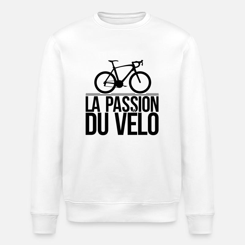 vélo - Sweat bio ROLLER Stanley/Stella Unisexe - blanc