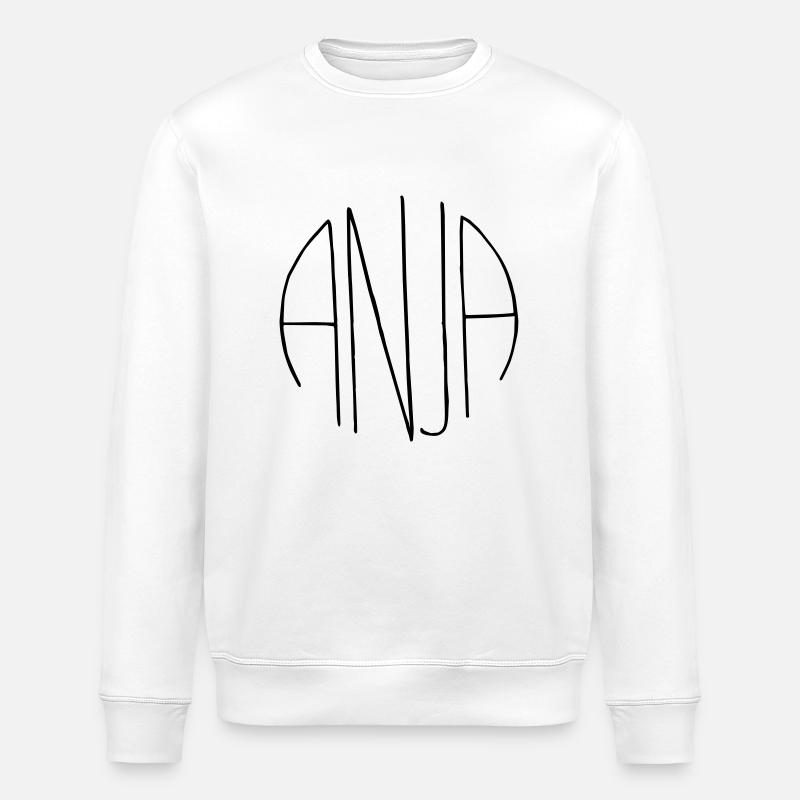 Anja Gift - Stanley/Stella ROLLER Unisex Organic Sweatshirt - white