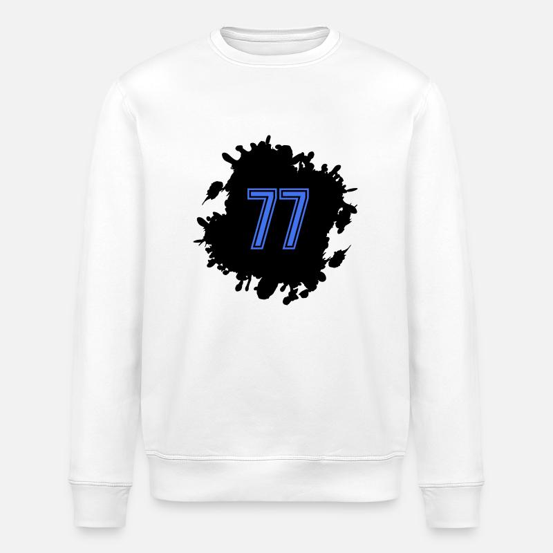 fleck 77 - Stanley/Stella Unisex Bio-Sweatshirt ROLLER - Weiß