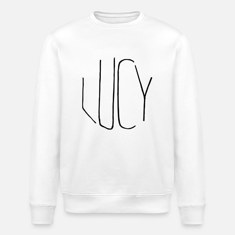 Lucy - Stanley/Stella ROLLER Unisex Organic Sweatshirt - white