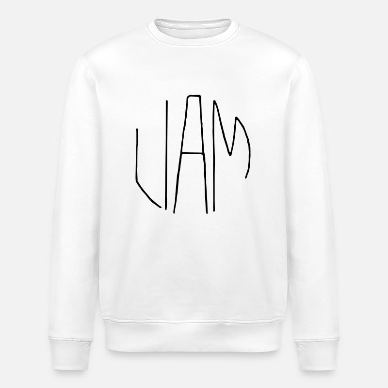 Liam - Sweat bio ROLLER Stanley/Stella Unisexe - blanc