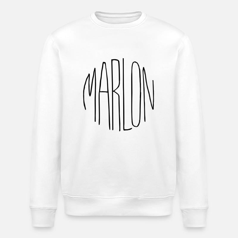 Marlon - Sweat bio ROLLER Stanley/Stella Unisexe - blanc