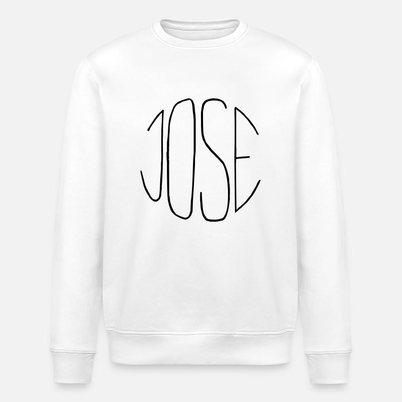 Jose - Stanley/Stella Unisex Bio-Sweatshirt ROLLER - Weiß