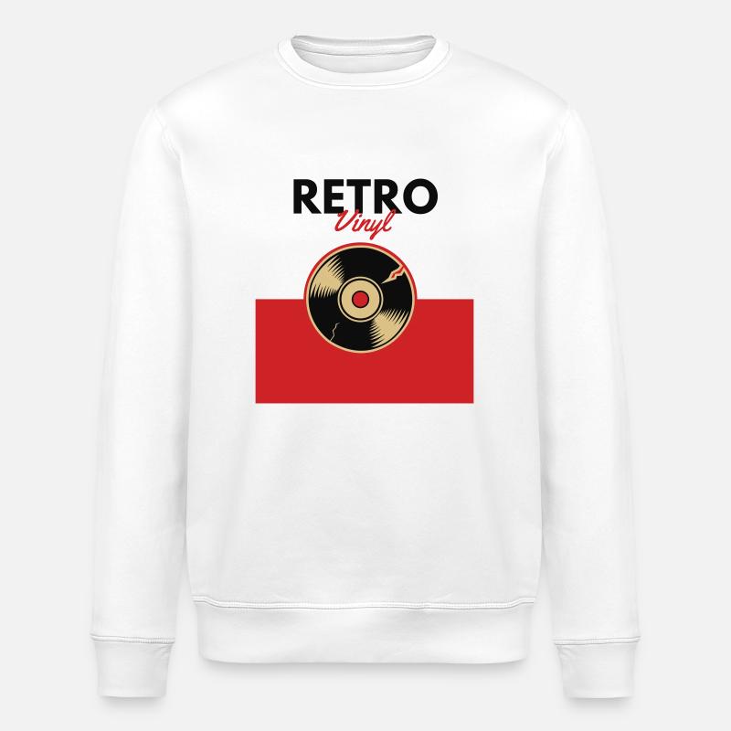 Vynil - Stanley/Stella Unisex Bio-Sweatshirt ROLLER - Weiß