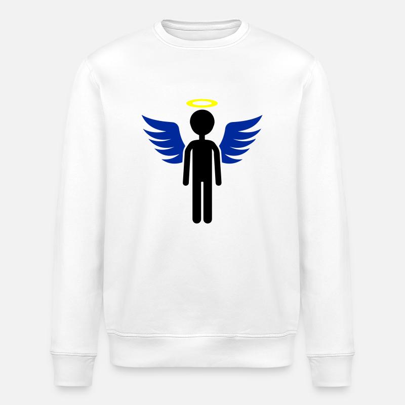 Engel - Stanley/Stella økologisk unisex-sweatshirt ROLLER - hvid