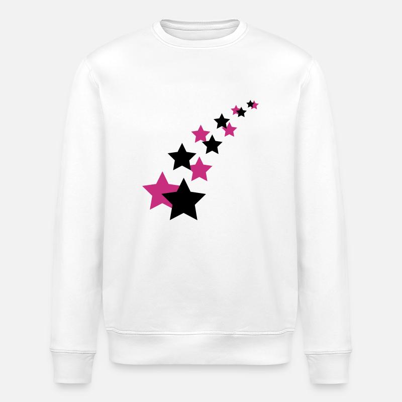 Star, les étoiles - Sweat bio ROLLER Stanley/Stella Unisexe - blanc