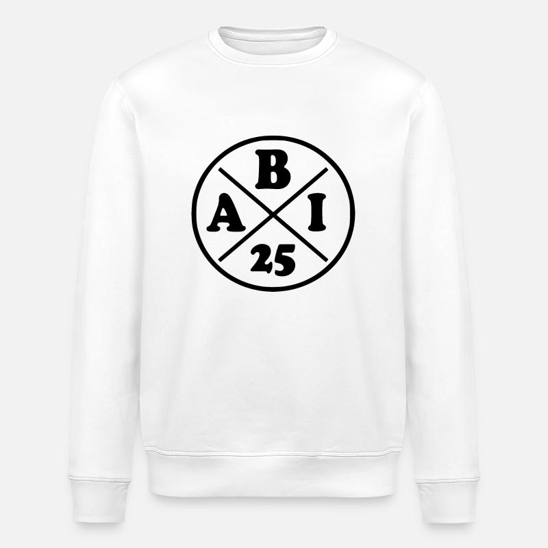 Abi 2025 - Stanley/Stella Unisex Bio-Sweatshirt ROLLER - Weiß