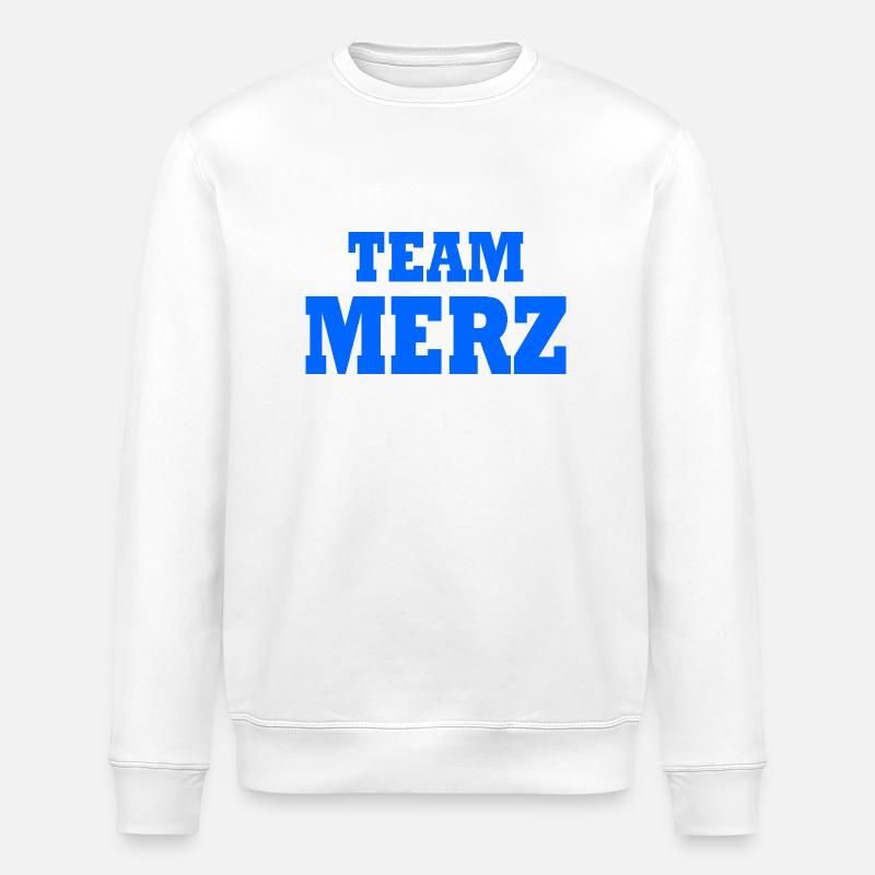 L’équipe Merz - Sweat bio ROLLER Stanley/Stella Unisexe - blanc