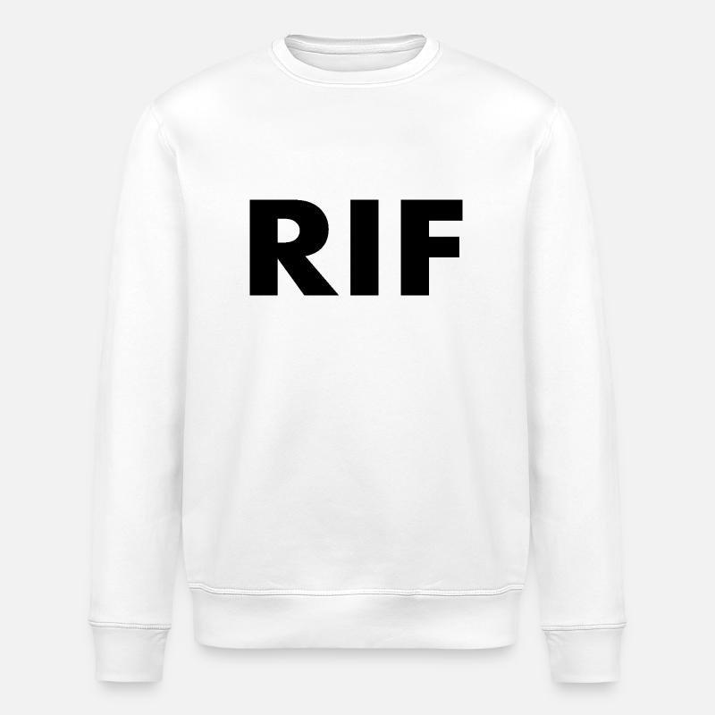 Rif - Stanley/Stella Unisex Bio-Sweatshirt ROLLER - Weiß