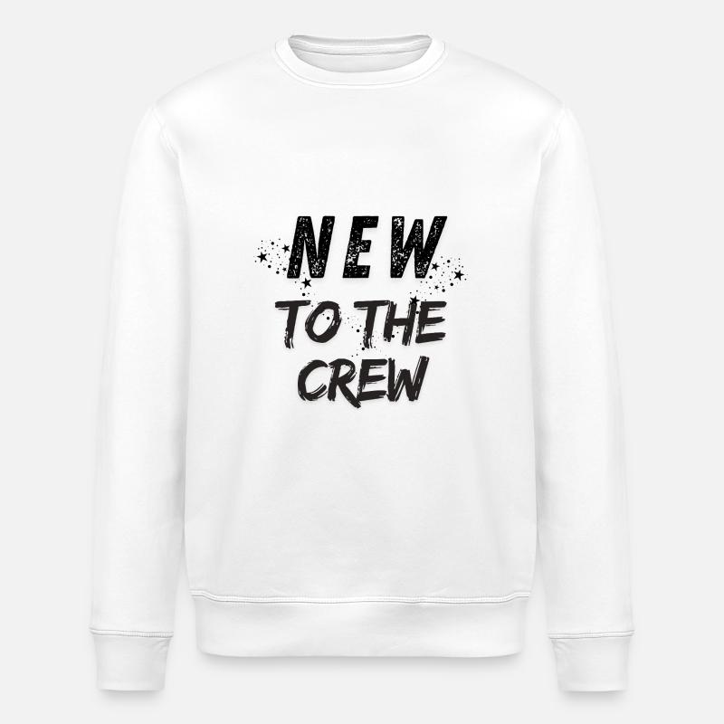 Nouveau dans l’équipage - Sweat bio ROLLER Stanley/Stella Unisexe - blanc