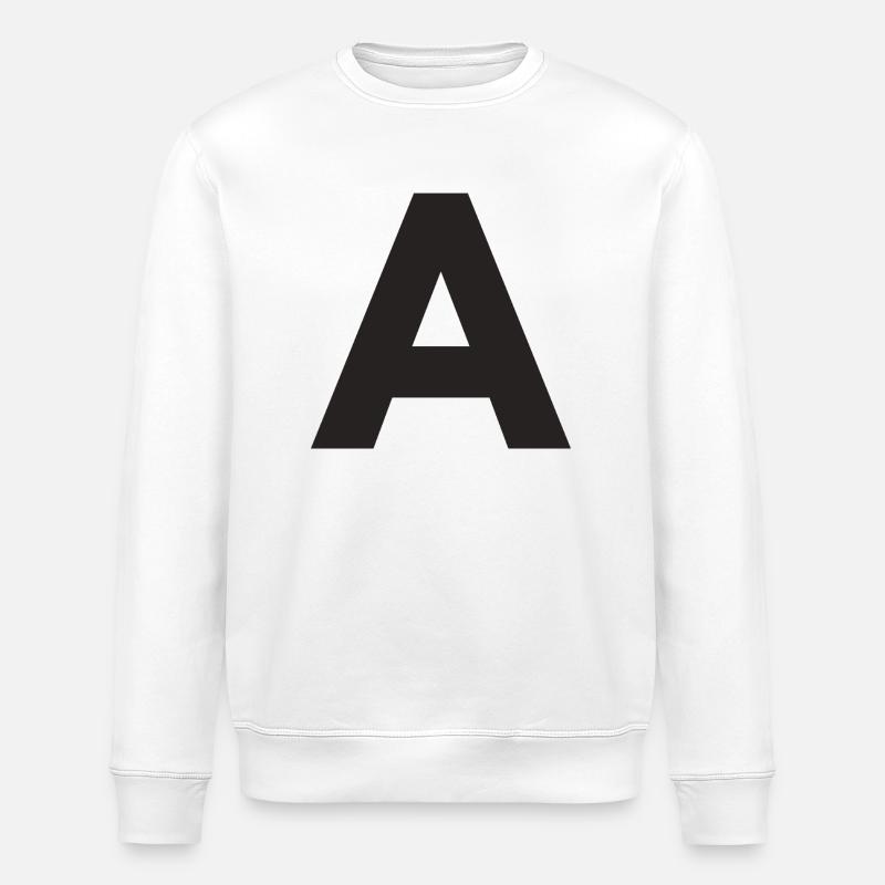 A - Stanley/Stella ROLLER Unisex Organic Sweatshirt - white