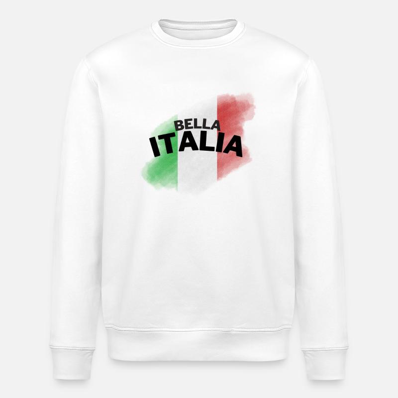 Bella Italia - Stanley/Stella Unisex Bio-Sweatshirt ROLLER - Weiß