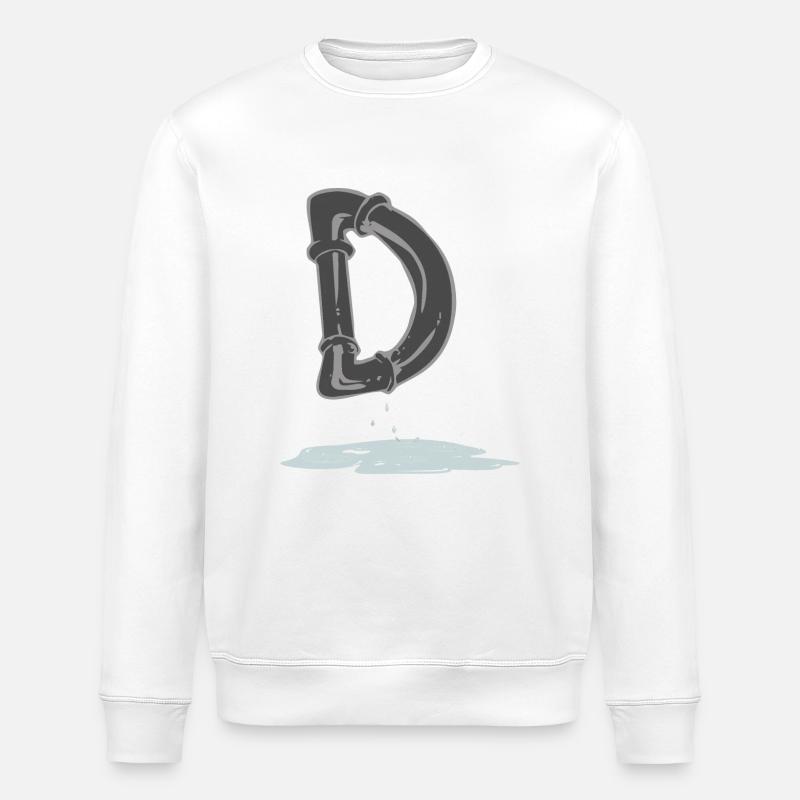 rohr d - Stanley/Stella Unisex Bio-Sweatshirt ROLLER - Weiß
