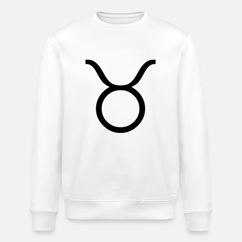 Stier - Stanley/Stella Unisex Bio-Sweatshirt ROLLER - Weiß