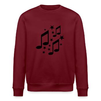 Noten - Musik - Stanley/Stella Unisex Bio-Sweatshirt ROLLER - Weiß - Vorne - Nik (191cm)