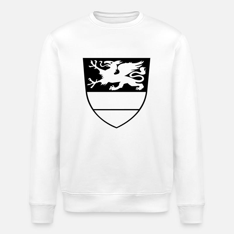 Wappen Rostock - Stanley/Stella Unisex Bio-Sweatshirt ROLLER - Weiß