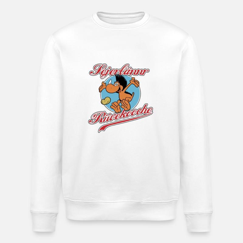 Sejerlännr Dilldappe - Sweat bio ROLLER Stanley/Stella Unisexe - blanc