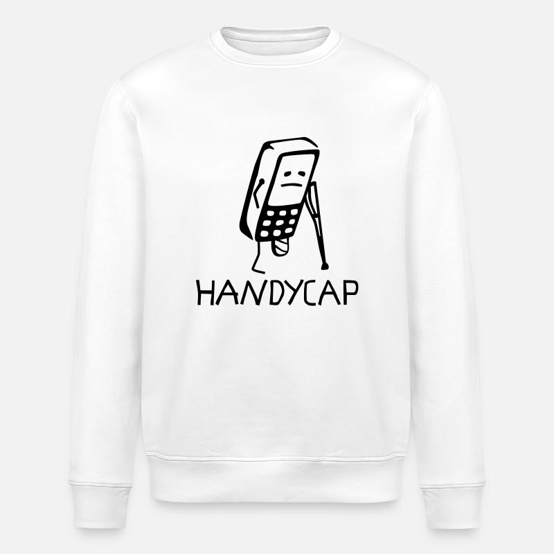 HANDYCAP - Stanley/Stella Unisex Bio-Sweatshirt ROLLER - Weiß
