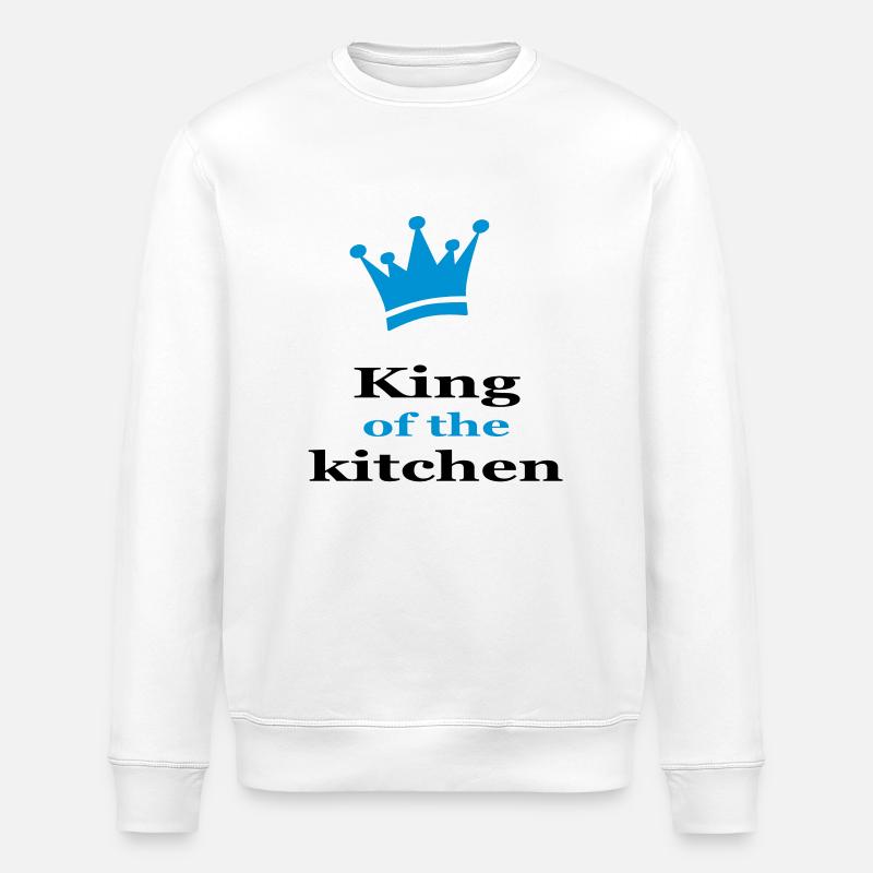 kochen - Stanley/Stella Unisex Bio-Sweatshirt ROLLER - Weiß