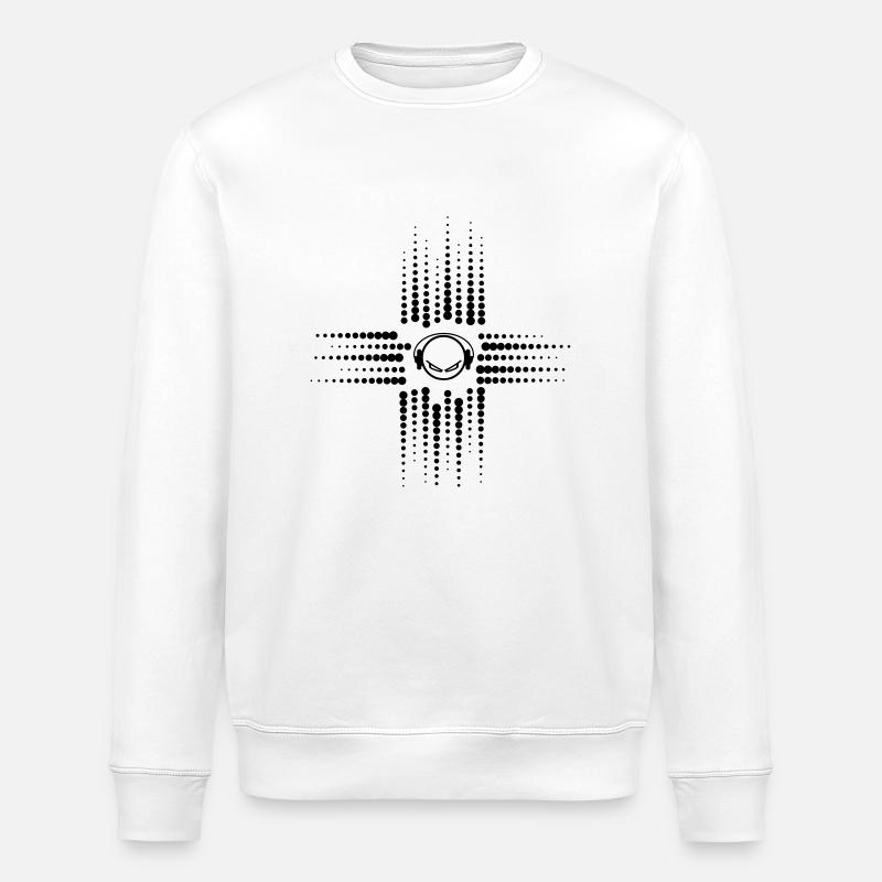 DJ - Sweat bio ROLLER Stanley/Stella Unisexe - blanc