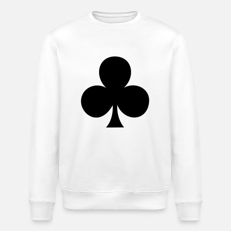 Luck - Stanley/Stella ROLLER Unisex Organic Sweatshirt - white