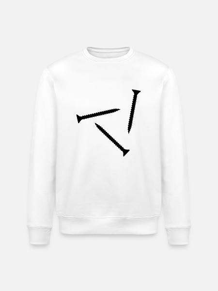 Vis - Sweat bio ROLLER Stanley/Stella Unisexe - blanc