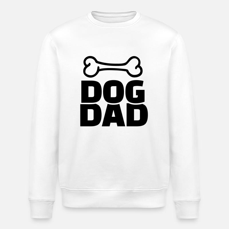 Hund - Stanley/Stella Unisex Bio-Sweatshirt ROLLER - Weiß