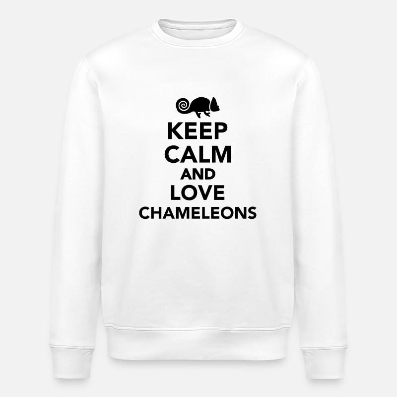 Chamäleon - Stanley/Stella Unisex Bio-Sweatshirt ROLLER - Weiß