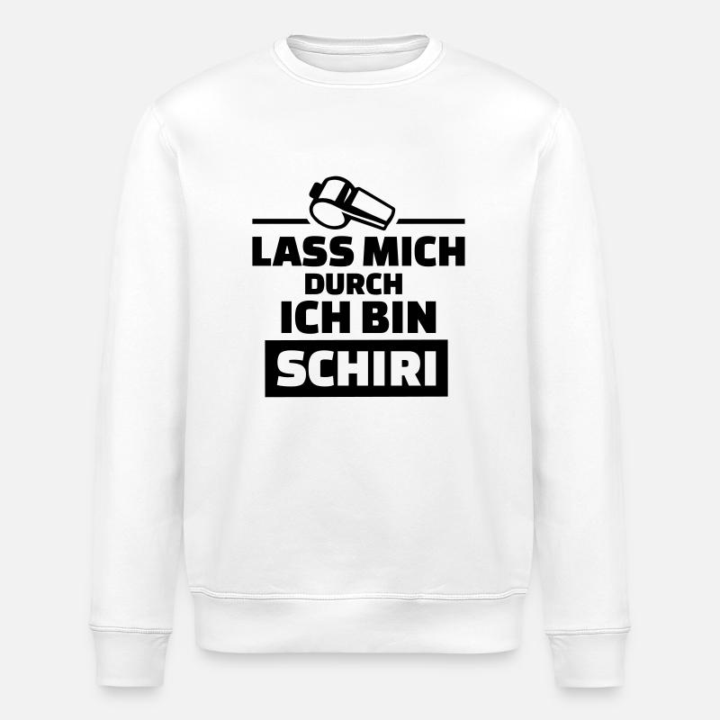 Schiri - Stanley/Stella Unisex Bio-Sweatshirt ROLLER - Weiß