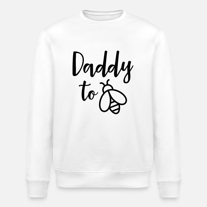 Daddy To Be(e) - Sweat bio ROLLER Stanley/Stella Unisexe - blanc