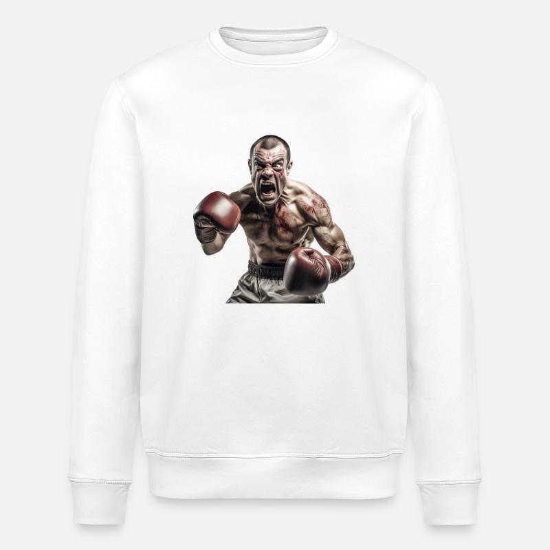 Boxer - Stanley/Stella Unisex Bio-Sweatshirt ROLLER - Weiß