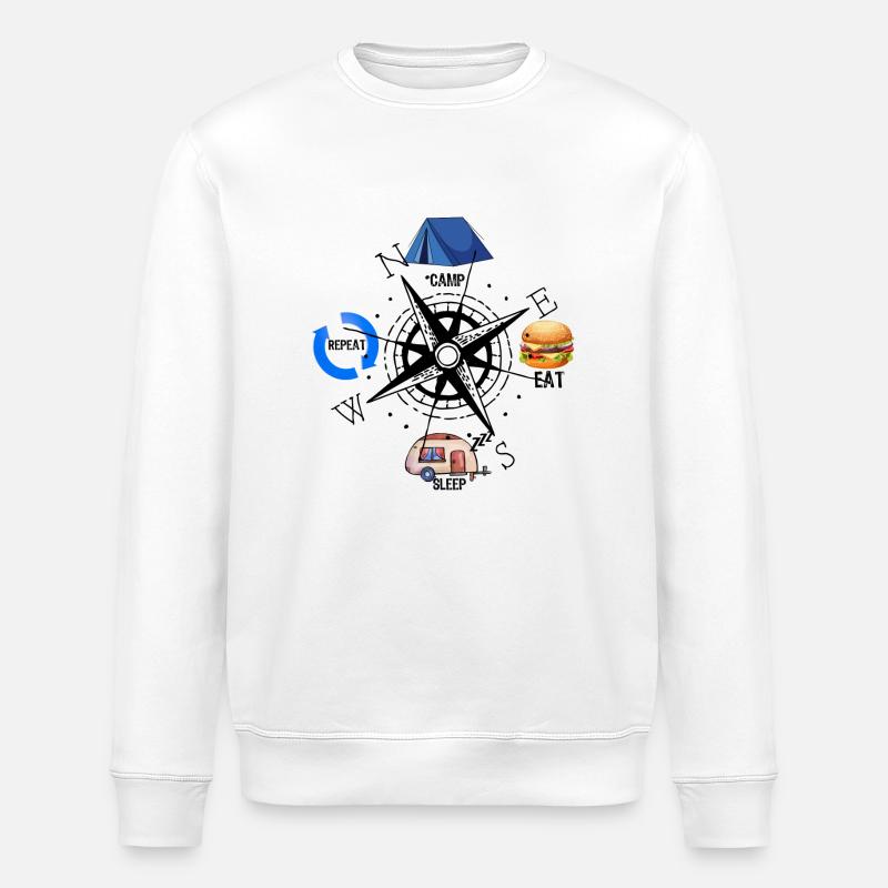 IMG 5307 - Stanley/Stella Unisex Bio-Sweatshirt ROLLER - Weiß